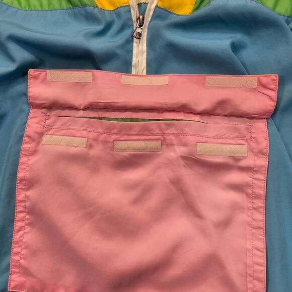 Buc-Ees Women's Colorblock Pullover Windbreaker Jacket Small - Picture 5 of 8
